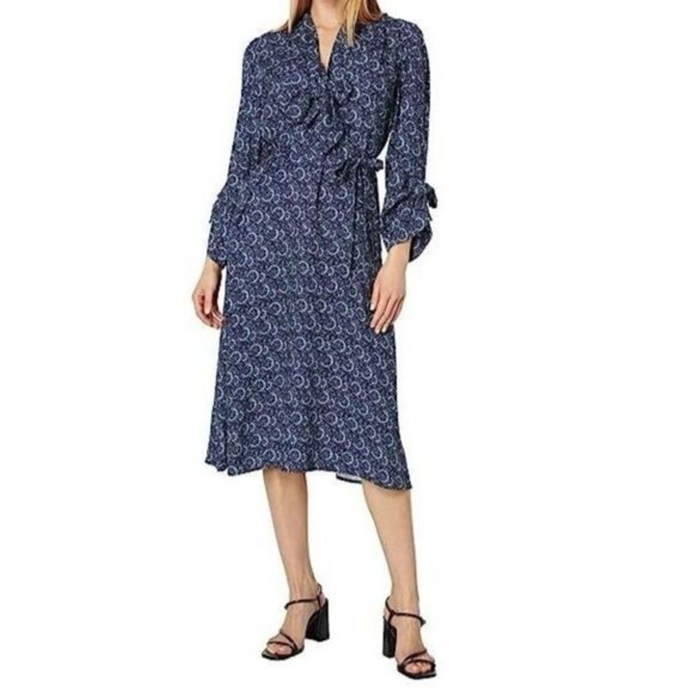 NWT Joie Navy Blazer Courtney Midi Dress